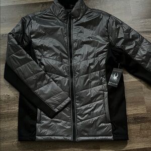 Spyder Men's Grey/Black Jacket